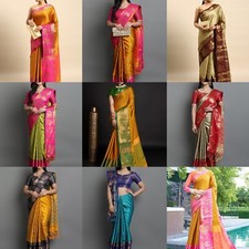 Geometric Print Jamdani Cotton Blend Saree