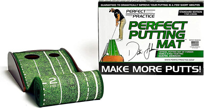 Perfect Practice Golf Putting Mat - Standard Edition - As Used By Dustin Johnson