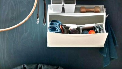New 1 IKEA Trones shoe Storage Stackable cabinet Drawer Cupboard