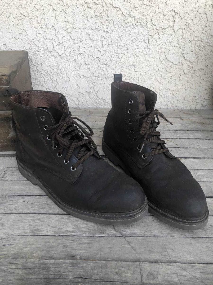 Wolverine Blvd Cap Toe Boot Mens Brown Leather Casual Dress Boots 10.5