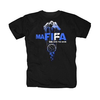 MaFIFA Fussball Fans UEFA FIFA Ultras Stadion Kurve T-Shirt S-5XL schwarz