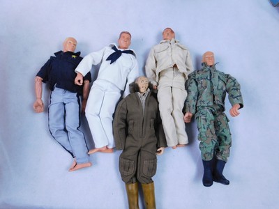 5 Gi Joe S 12 Action Figures And Outfits 1990 S 2000 S With