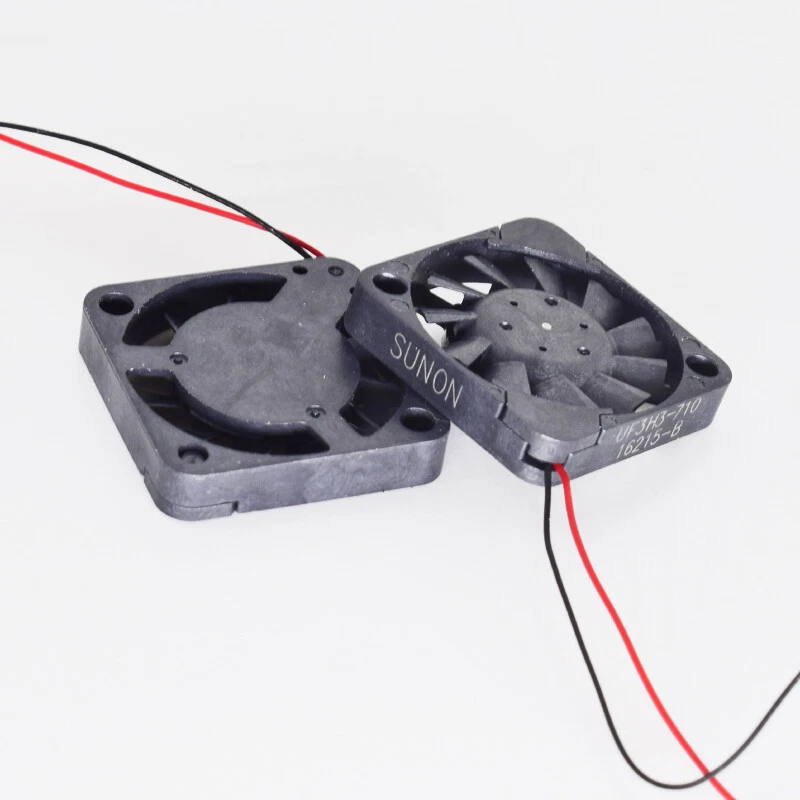 5pcs SUNON UF3H3-710 3V 0.037A 1703 1.7cm Mini Brushless DC Cooling Fan Black - Image 3 of 4