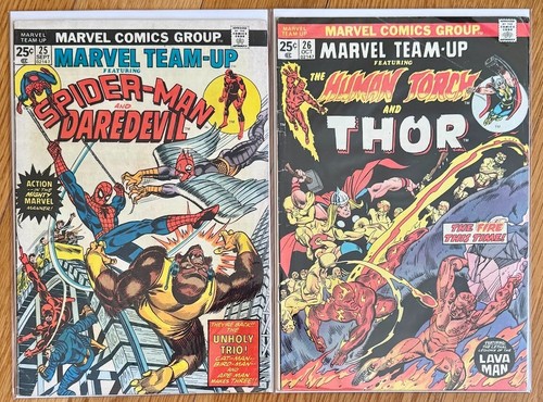MARVEL TEAM-UP #7-150 HUGE 76 ISSUE RUN LOT Spider-Man Bronze Copper Age VG/VF - Picture 6 of 23