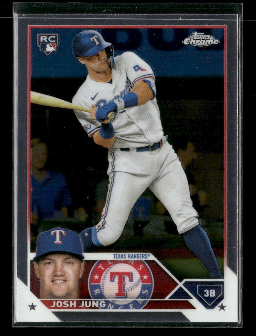 2023 Topps Chrome #93 Josh Jung Texas Rangers