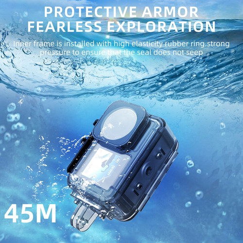 45M Waterproof Case Diving Protective Underwater Shell For DJI OSMO Action 5 - Picture 13 of 14