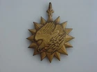 Eagle w/ Lightning Bolts WW2 US Military Army Air Force Bronze Air Medal Pendant