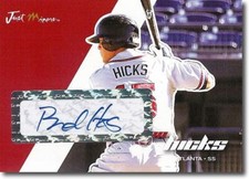 2008 Brandon Hicks Autograph Rookie Mint Auto RC