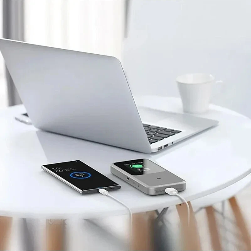 Unlocked ZTE MU5120 5G 4G LTE Wifi Portable Power Bank Router CAT 24 Sim Slot - Image 4 of 4