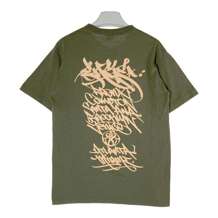 Stussy Stussie World Tour T-shirt Khaki SizeM Used | eBay