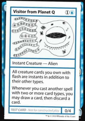 MTG Visitor from Planet Q (33) Mystery Booster Playtest Cards LP | eBay MTG Visitor from Planet Q (33) Mystery Booster Playtest Cards LP | eBay