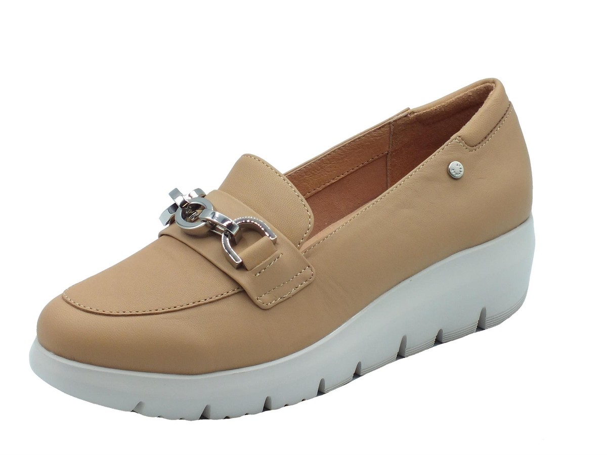 Stonefly 220757 Plume Nappa Pebble Ly Brown Mocassini classici per