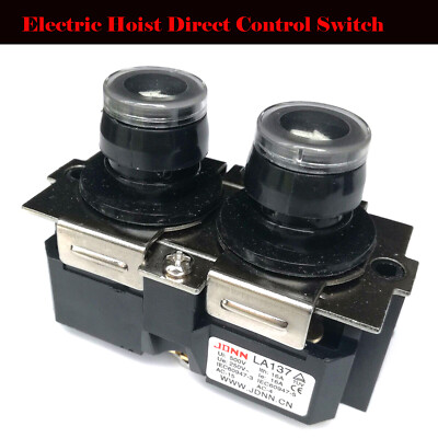 220V LA137-A Industry Waterproof Up Down Button Switch for Electric ...