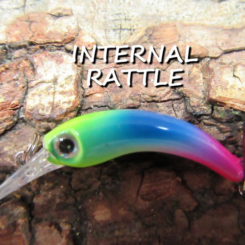 Micro Countdown Sinking Minnows Trout Perch Chub Lures only 2 Grams x 4 - Picture 10 of 13