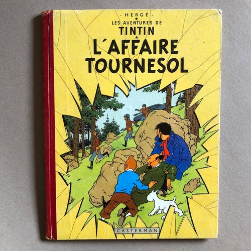 Hergé — Tintin — L'Affaire Tournesol — é.o. française — B19 — Casterman — 1956. - 第 1/24 張圖片