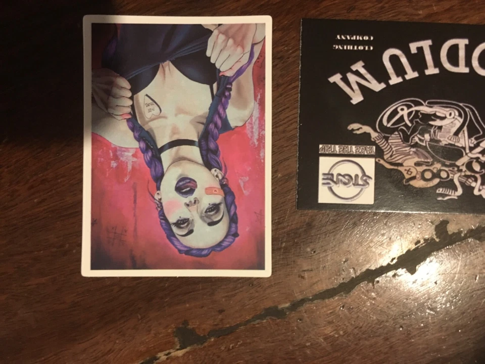 10 x pin up girls retro gothic   vinyl man cave stickers mancaveideas mens gift - Image 3 of 4