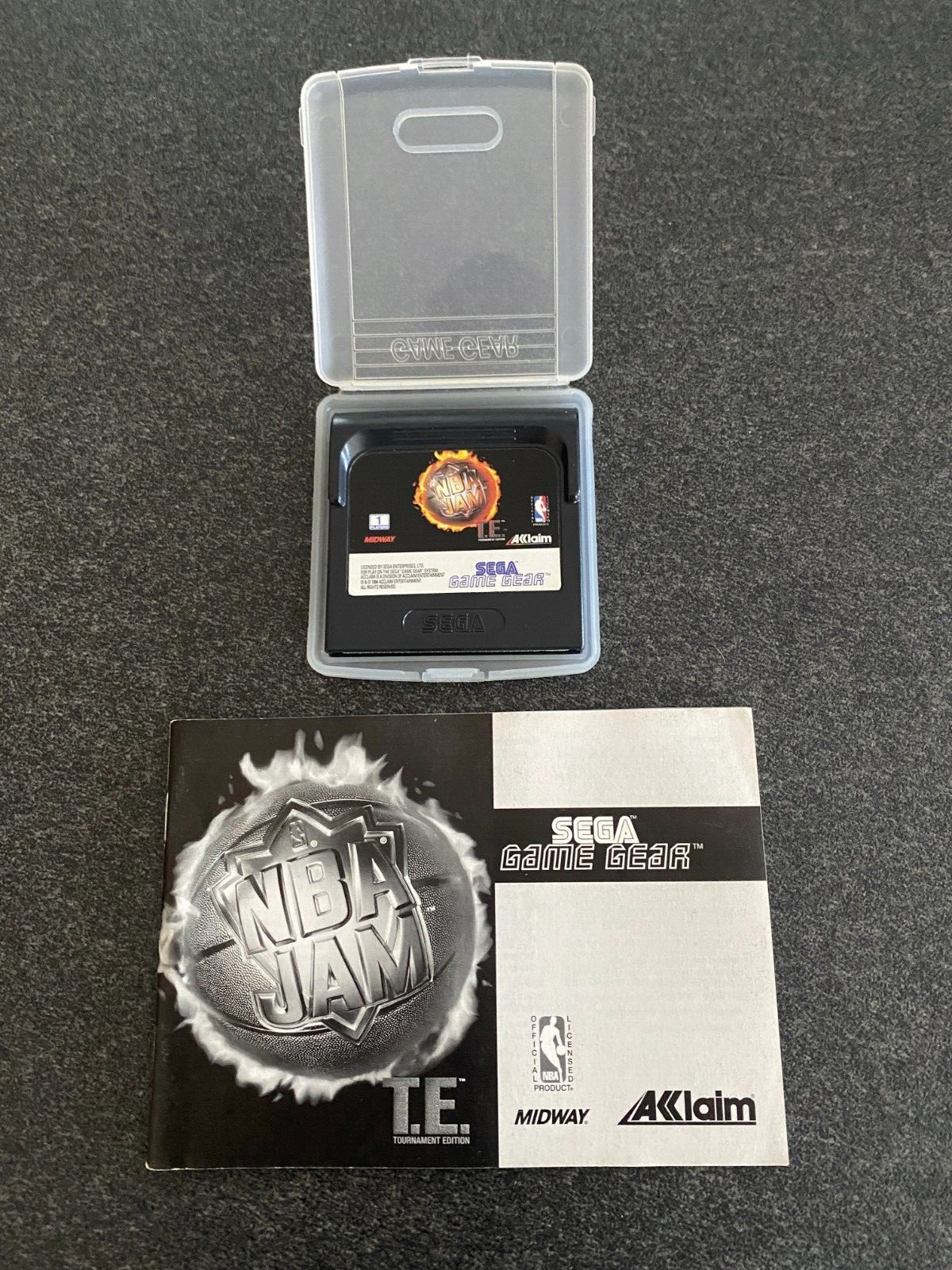 Jeu Sega Game Gear + mode d'emploi 