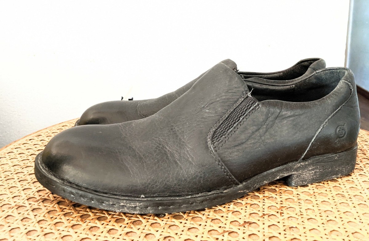 Men\'s Slip On Leather Born Blast III Sz 8 Excellent Condition Very Clean Amazon.com | Blast III Black | Loafers & Slip-Ons main image 2