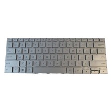 Asus ZenBook 14 UX433FA UX433FN Silver Backlit Keyboard