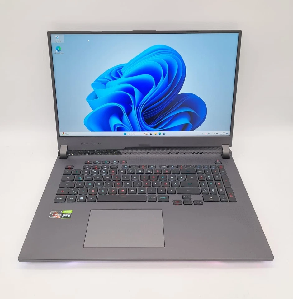 Gaming Laptop ASUS ROG Strix G713RS 2x512GB SSD RTX3080 R9 6900HX 32GB RAM - Bild 4 von 4