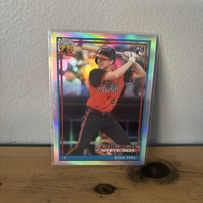 #ad 2026 Topps Chrome RC Kyle Teel 1991 Anniversary Refractor White Sox #91CB 29 $4.00