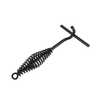 Ergonomic Spiral Handle Lid Lifter for Cast Iron Pots and Camping Stoves