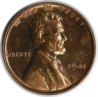 1941 Lincoln Cent Choice Proof+ Uncertified #1237