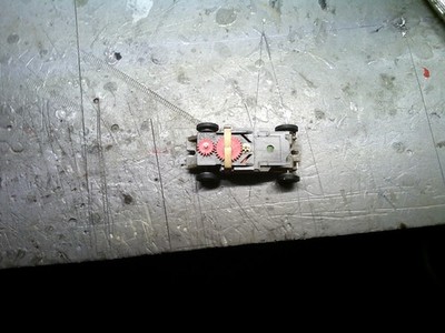 Faller AMS Flachankermotor Pkw-Verkehrsgetriebe,