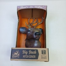 Outdoors Big Buck Deer Head Ball Hitch Cover 2 & 1 7/8" 
