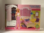 Vintage Barbie Living in Style Bedroom Playset 2002 Mattel 67552 RARE Sealed