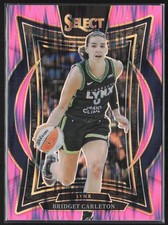 2025 Panini Select WNBA #84 Bridget Carleton Silver Prizms