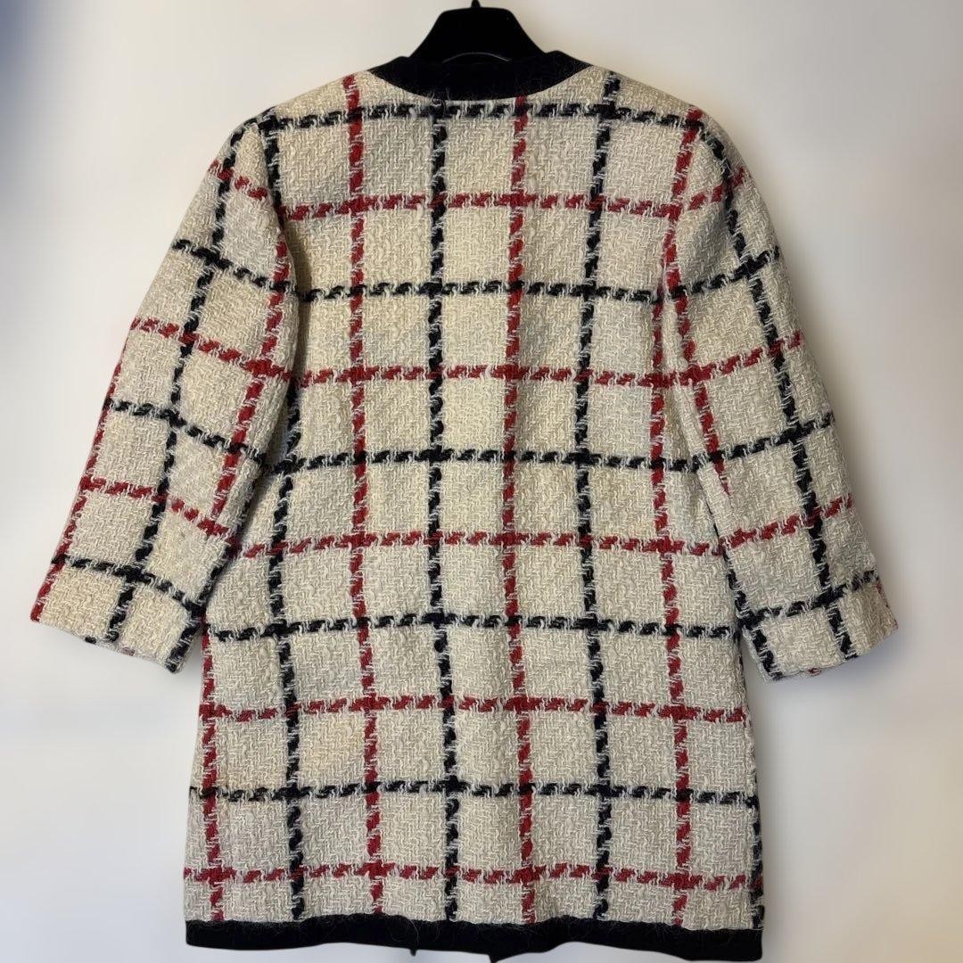 Christian Dior / Mohair Coat / No Collar / Wool / 79 cm Length thumbnail 5