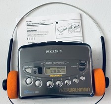 Sony Walkman WM-FX453 Cassette Player  AM/FM - New Drive Belt - Reconditioned