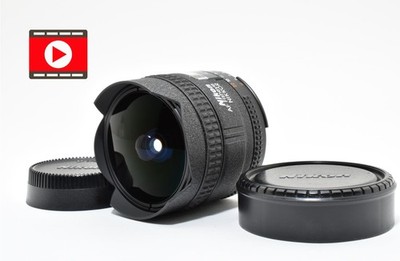 [Almost MINT] Nikon AF Fisheye NIKKOR 16mm f/2.8 D Wide Angle Lens From JAPAN