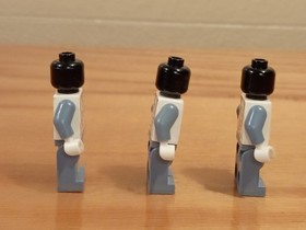 Lego Star Wars x3 Clone Trooper V-Wing Pilot Minifigure SW0118 Sets 6205 & 7259