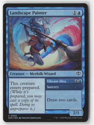 Landscape Painter 56 Common Secrets of Strixhaven Magic: The Gathering Foil NM