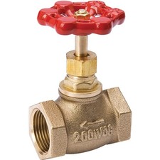 3/4 In. FIP x 3/4 In. FIP Brass Globe Valve 106-004NL  Series 106-004NL 3/4 In.