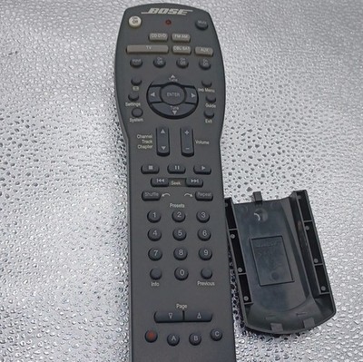 Bose Remote Control for Home Theater Speaker System Black Plastic Rectangular