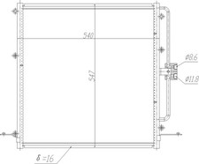 Condensateur Land Rover RANGE 4X4