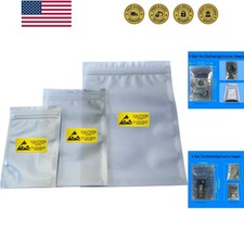 Anti Static Bags,ESD Bags,30pcs Mixed Sizes Antistatic Resealable Bag for 3.5...