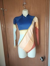 Rip Curl Splice Long Sleeve Suit Rashguard Small UPF 50 Sz 10 EUC 