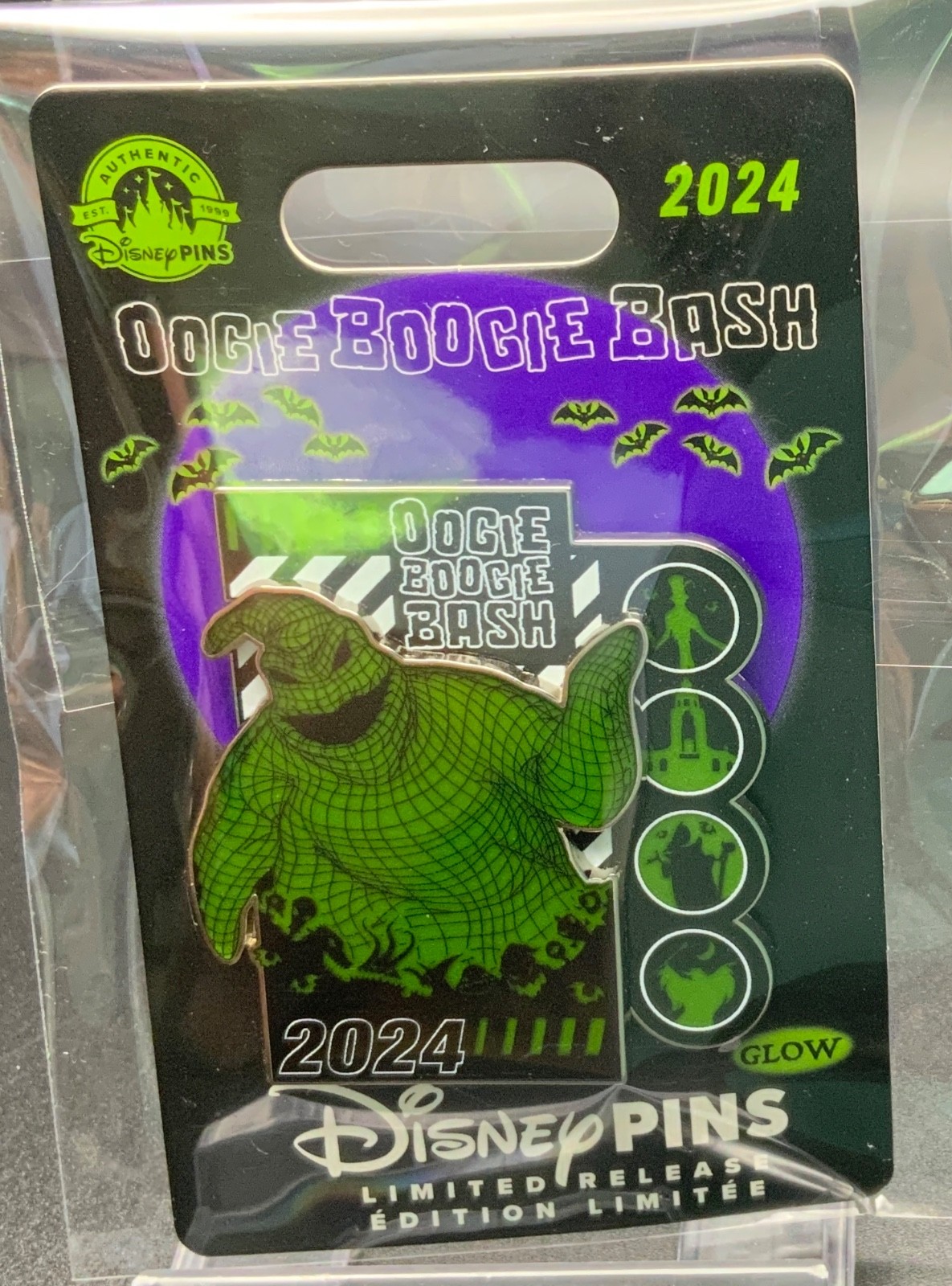 Disney 2024 NBC Oogie Boogie Bash LR pin