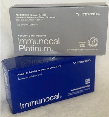 Immunotec Immunocal Platinum+ Blue  Exp 05/2028  FreeShip