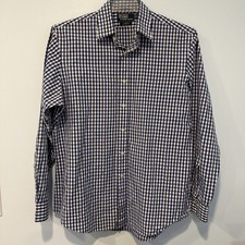 Polo Ralph Lauren Curham Custom Fit Blue Long-Sleeves Button-Up Shirt 16.5 34/35