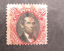 nystamps US Stamp # 122 Red Cancel $2800 G14x2622
