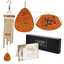 Wind Chimes for Mom Birthday Gifts from Daughter, Son for Mom Outdoor 28inc