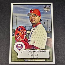 2007 Topps '52 Yoel Hernandez #83 Rookie Card (RC). rookie card picture