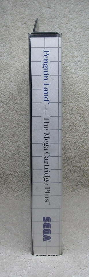 Official 1987 Sega Master System PENGUIN LAND Video Game with Manual - Image 2 of 4