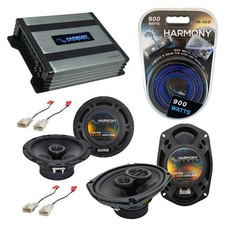 Toyota Camry Solara 1999-2003 OEM Speaker Upgrade Harmony Speakers HA-A400.4 Amp