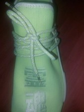 Adidas Pharrell Williams  HU NMD PRD Pelvis Sportschuhe Gr. 49 1/3  Neongelb 